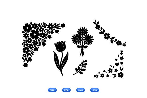 Floral Corner Clipart Collection Review