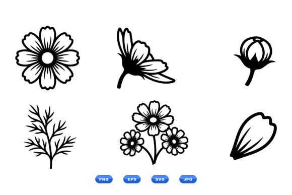 Minimal Floral SVG Clipart Pack Review