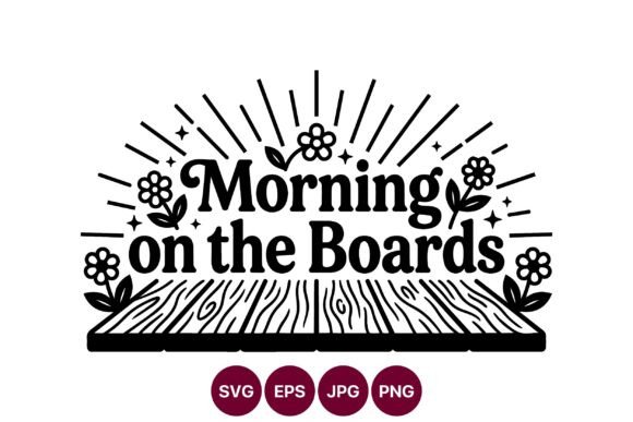 Review: Morning on the Boards Floral Black White