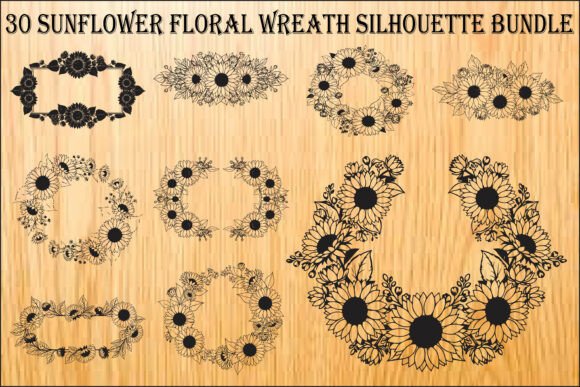 Sunflower Floral Wreath SVG Bundle Review