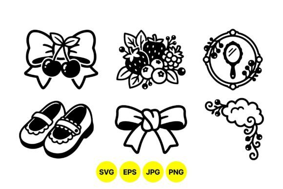 Vintage Floral Ribbon Clipart Graphics and Illustrations Review